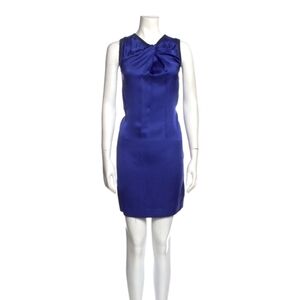 Proenza Schouler Blue Silk Dress
